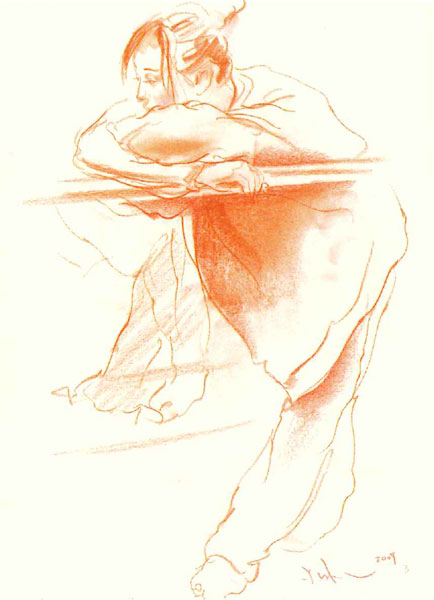 Brown drawing, No.16